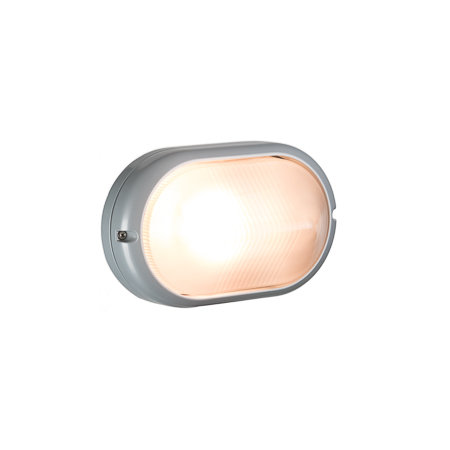 LED wandlamp bulleye 230v grijs