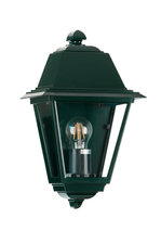 Venezia wandlamp plat, groen
